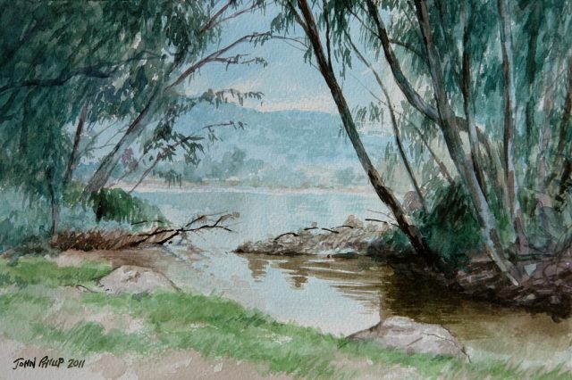 Painting of the Vaal River