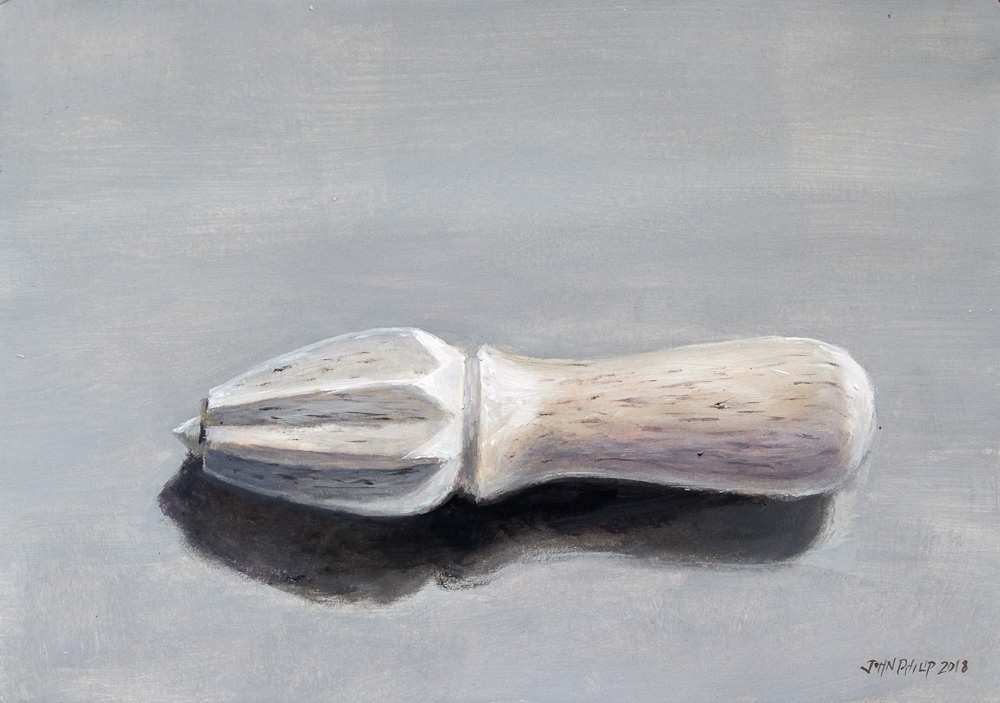 Oil Painting of a Citrus Squeezer