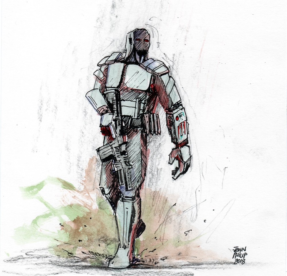 Robot War – John Philip